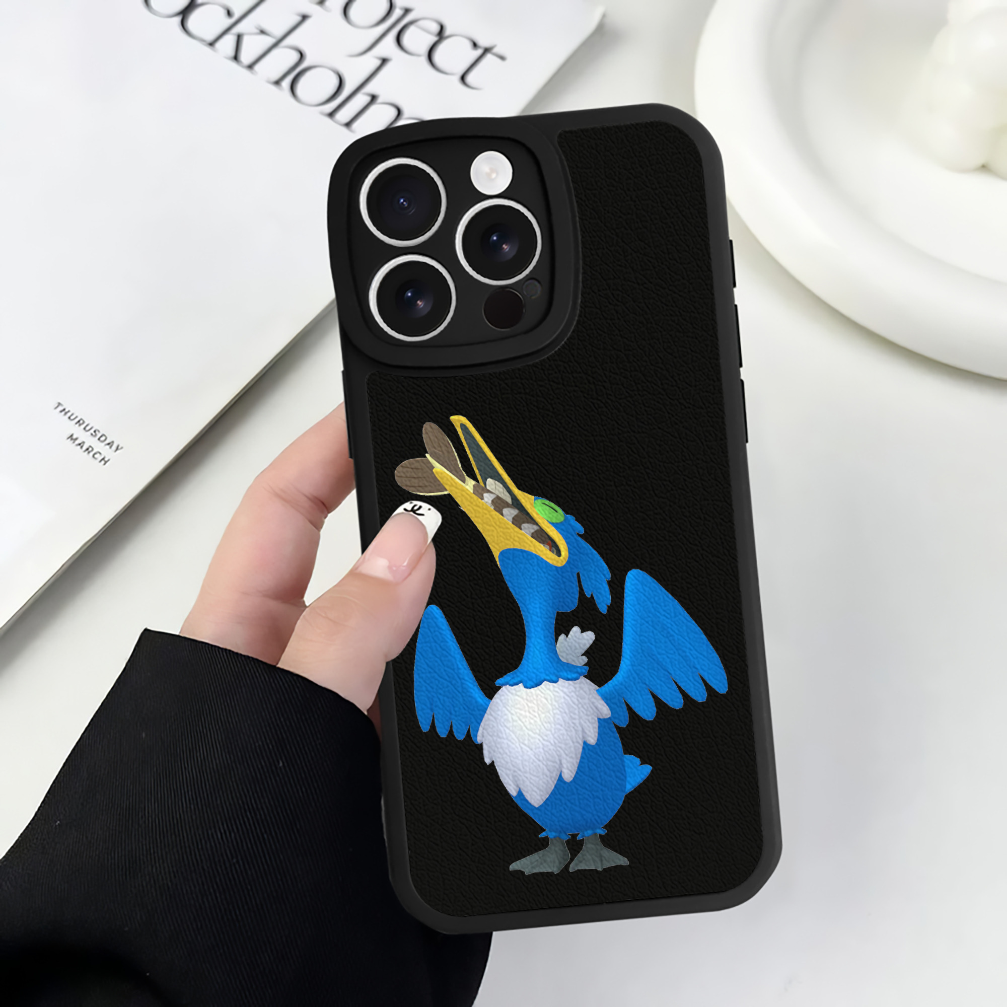 （画像用） ポケットモンスター Pokémon 【iPhone 16シリーズ対応】シリコンスマホケース（レザー調） 材質：シリコン